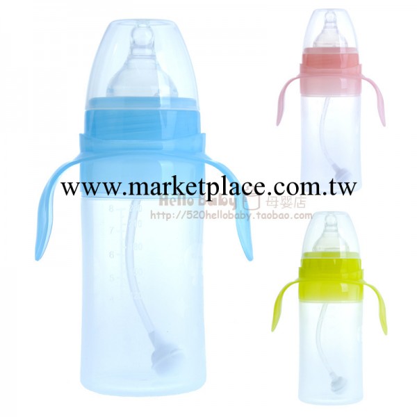 抗菌液體矽膠 奶瓶 帶柄230L 送奶嘴工廠,批發,進口,代購