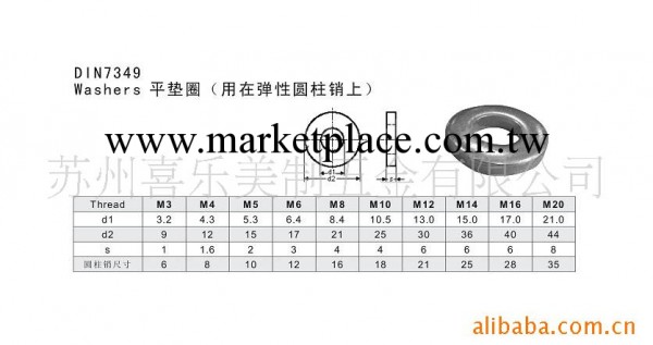 m8加厚墊圈，DIN7349廠傢直銷，非標墊圈工廠,批發,進口,代購