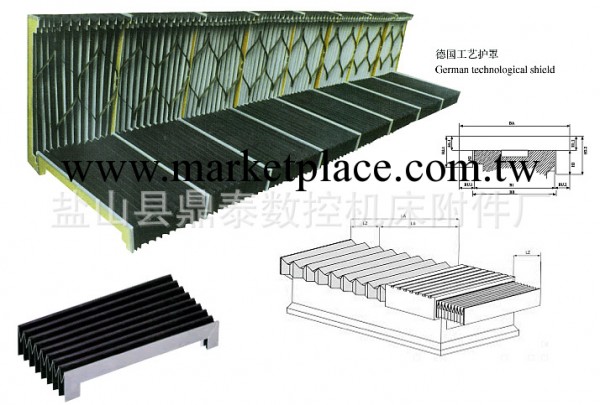 直銷風琴式防護罩柔性防塵罩機床導軌防護罩價格優質量好工廠,批發,進口,代購