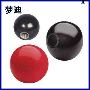廠傢直銷紅色黑色手柄球 機床附件膠木手柄球工廠,批發,進口,代購