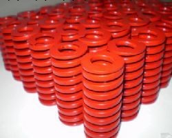 廠傢直銷 國產優質彈簧 進口模具彈簧 /非標可定制紅色25*25工廠,批發,進口,代購