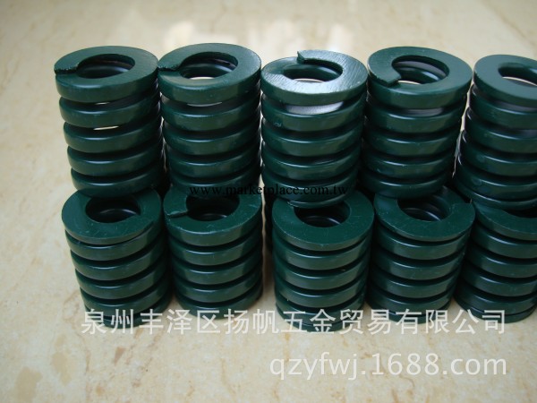 供應中國品牌彈簧 模具彈簧25*30 綠色 型號齊全工廠,批發,進口,代購