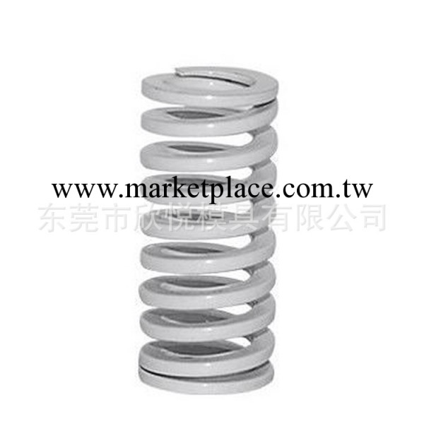 優質銀色模具彈簧 壓縮矩形彈簧 螺旋彈簧高合金鋼材質質量保證工廠,批發,進口,代購