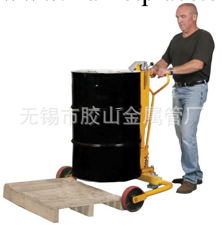 廠傢直銷簡易型多功能手動液壓油桶搬運車油桶傢具桶夾工廠,批發,進口,代購