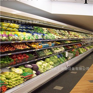 超市風幕櫃  保鮮風幕櫃  風幕展示櫃  水果風幕櫃工廠,批發,進口,代購