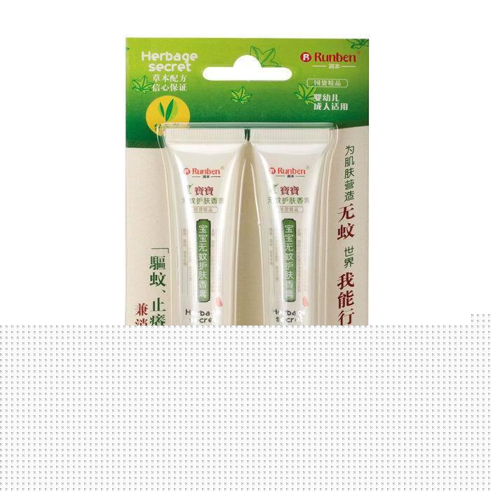 潤本/寶寶防蚊無蚊護膚香膏(兩支裝)20g支/夏季必備D0219提供圖片工廠,批發,進口,代購