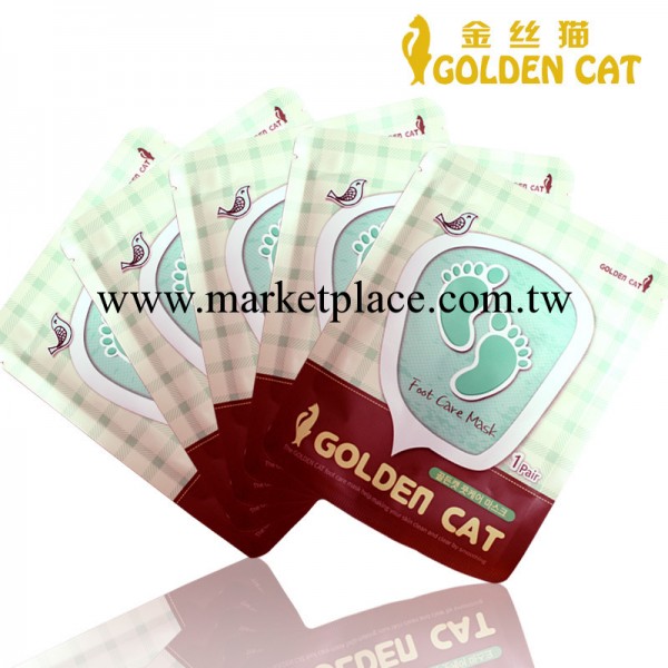 韓國進口金絲貓goldencat足膜 腳部護理美白腳膜 去角質40G/袋工廠,批發,進口,代購