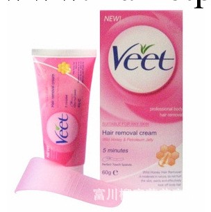 正品Veet/薇婷野生蜂蜜型脫毛膏/微婷脫毛膏（適合任何膚質）60g工廠,批發,進口,代購