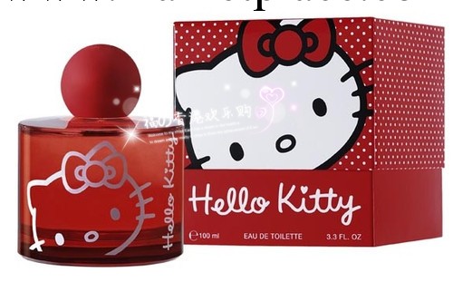 批發Hello Kitty香水 凱蒂貓出廠價限量版香水100ML 紅色工廠,批發,進口,代購