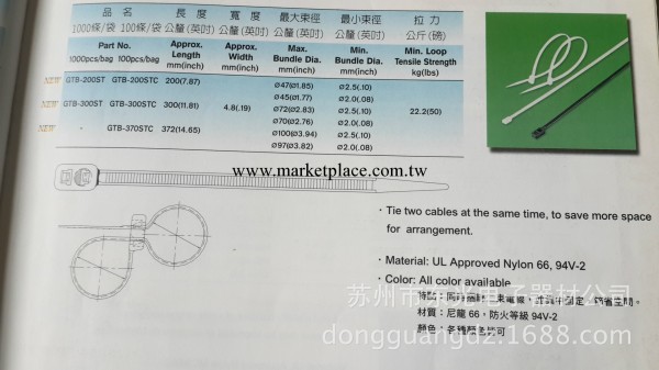 臺灣華偉GTB-200ST雙孔紮帶批發・進口・工廠・代買・代購