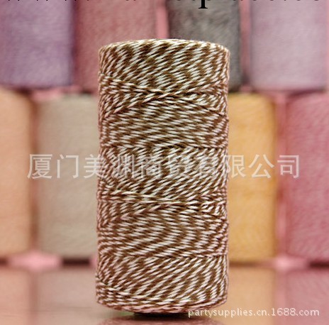 外貿派對用品 雙股棉線彩繩 bakers twine 拍下請留言編號顏色工廠,批發,進口,代購