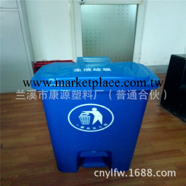 康寶牌30L腳踏式垃圾桶(灰色/藍色) 灰色塑料桶 藍色腳踏垃圾桶工廠,批發,進口,代購
