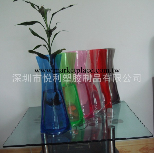 印刷花瓶，室內花瓶，PVC透明花瓶工廠,批發,進口,代購