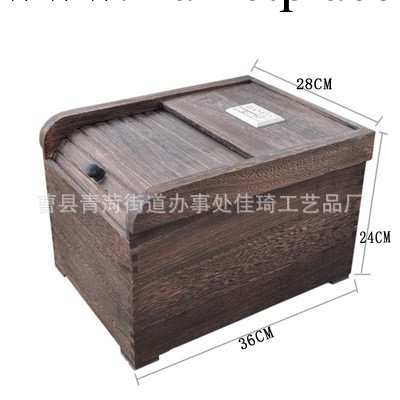 新款供應優質米箱 木制烤色米箱 木質原色米箱 多功能木制米箱工廠,批發,進口,代購