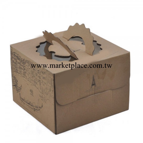一次性蛋糕盒10寸手提蛋糕盒 供應生日蛋糕盒紙盒 生日蛋糕盒現貨工廠,批發,進口,代購