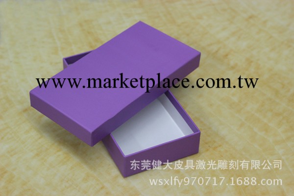 供應高檔皮具 現貨長款錢包盒 紫色天地蓋包裝盒 手拿包女皮包盒工廠,批發,進口,代購