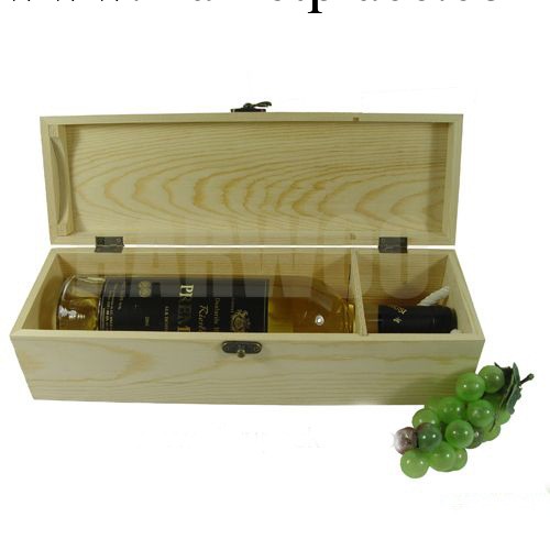 加工定制高檔木制酒盒 紅酒木盒單支 乾紅包裝木盒 酒盒大量定做批發・進口・工廠・代買・代購