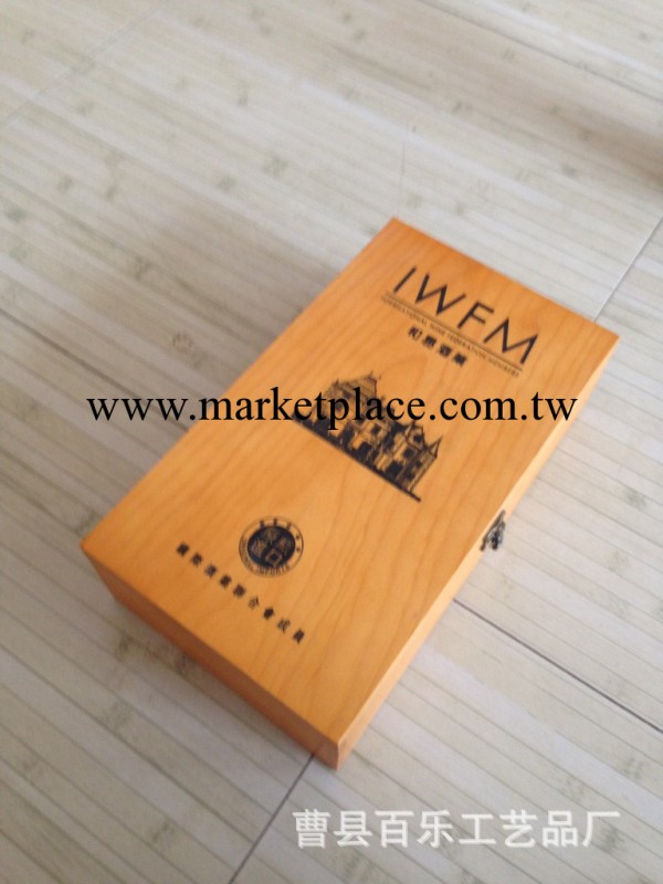 現貨紅酒木盒 雙支木盒 高檔紅酒木盒 定做加工木盒批發・進口・工廠・代買・代購
