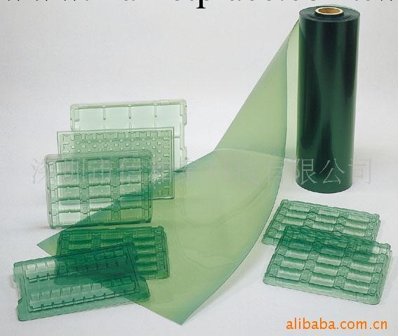 供應導電，永久性淺綠色導電PET吸塑片材工廠,批發,進口,代購