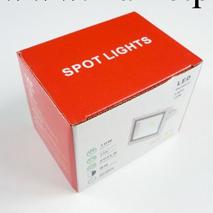 新款10W 20W 30W 50W LED天花燈彩盒 包裝盒通用 投光燈彩盒包裝批發・進口・工廠・代買・代購