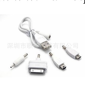 iphone5 手機1拖4口USB數據線+中性包裝盒工廠,批發,進口,代購