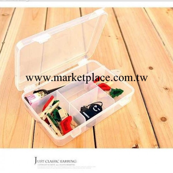 創意五格5格透明收納盒 藥盒 飾品盒 首飾盒工廠,批發,進口,代購