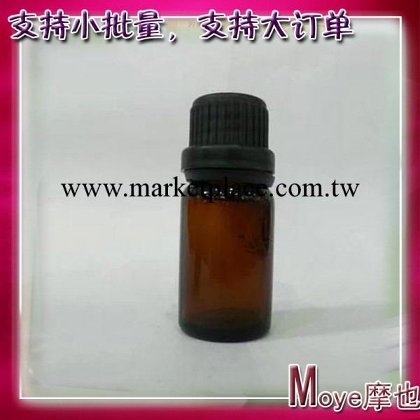 美容工具 10ML 棕色玻璃精油瓶＋大頭蓋（含內塞）OEM代工工廠,批發,進口,代購