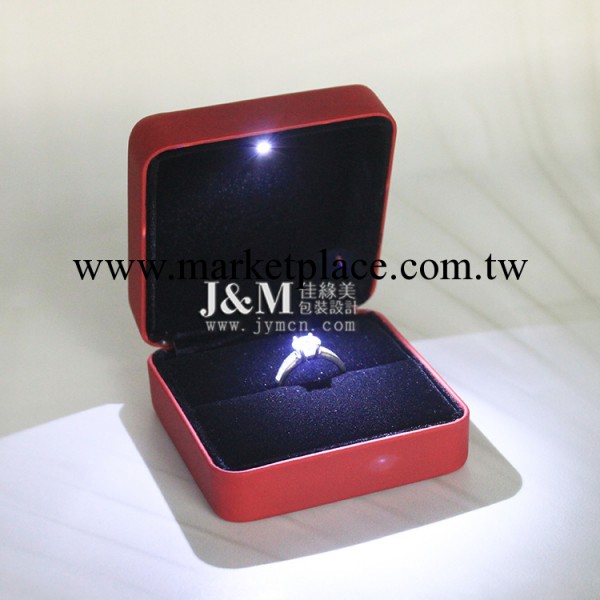 HL43-6LED燈戒指盒 珠寶首飾盒批發・進口・工廠・代買・代購