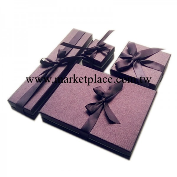 熱銷高檔首飾盒蝴蝶結套裝紙盒 韓版風格 精致漂亮 可加印logo工廠,批發,進口,代購