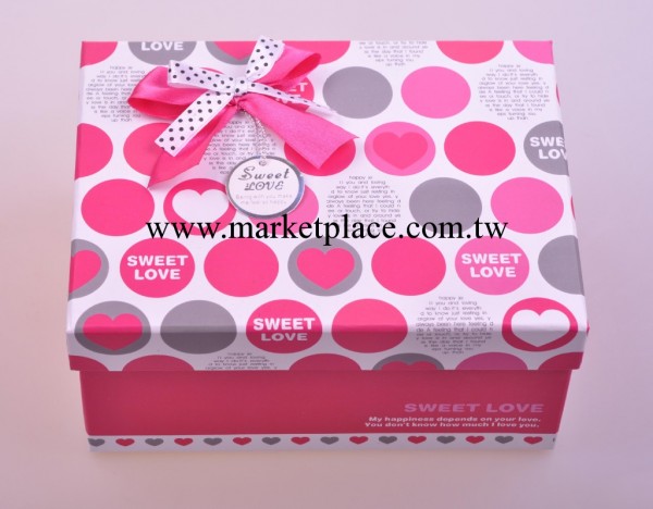 廠傢直接供應粉紅白底長方形食品包裝盒紙盒批發・進口・工廠・代買・代購