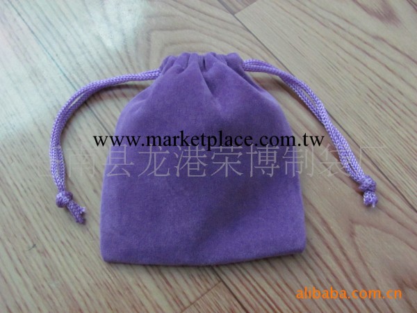供應紫色絨佈首飾袋工廠,批發,進口,代購