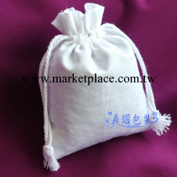 高檔棉佈袋束口袋 印刷logo 廠傢生產手工縫制 棉佈現貨(10*12cm)工廠,批發,進口,代購
