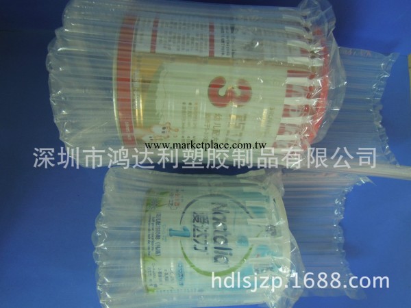深圳廠傢供應奶粉氣柱袋  專業防震酒類氣柱袋  可訂制工廠,批發,進口,代購