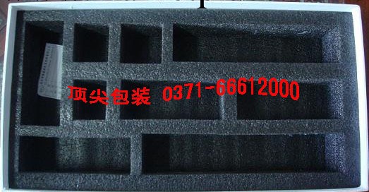 河南鄭州頂尖包裝黑色EPE珍珠綿泡沫箱包內襯墊片廠傢直銷工廠,批發,進口,代購