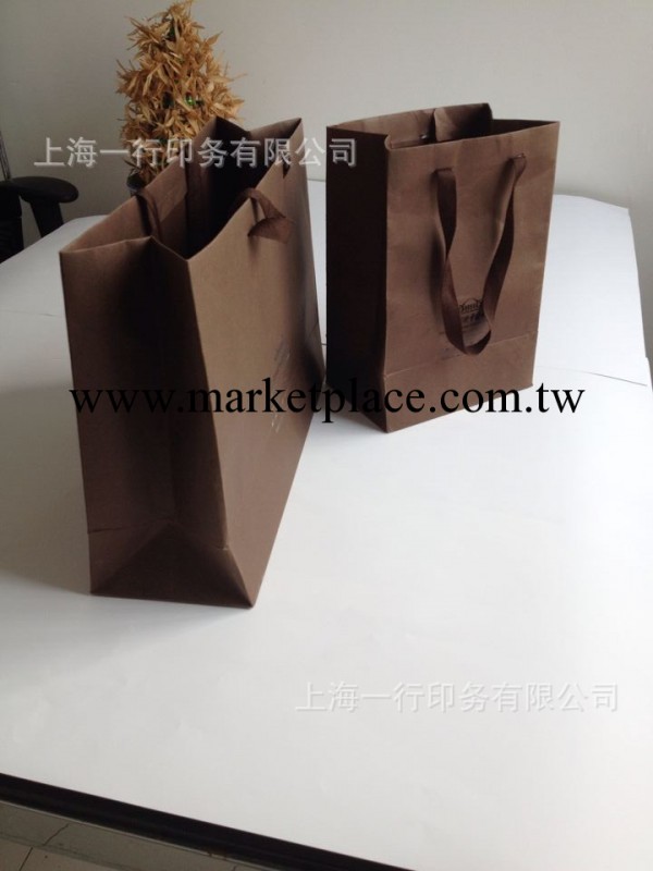 一行印刷250克高檔藝術紙LOGO燙銀手提紙袋 上海廠傢可定制生產批發・進口・工廠・代買・代購