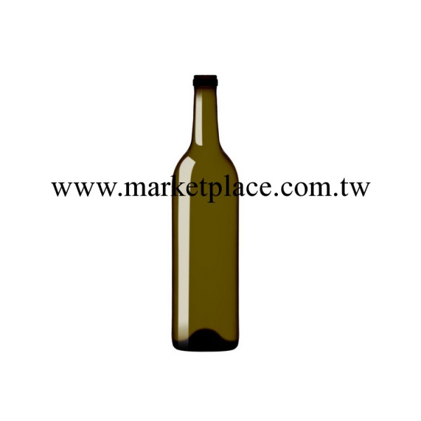 750ml波爾多葡萄酒瓶古典綠工廠,批發,進口,代購