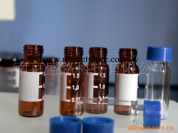 特價2ml螺紋口色譜樣品瓶SL-SPP-003(棕刻度書寫.不含蓋)工廠,批發,進口,代購