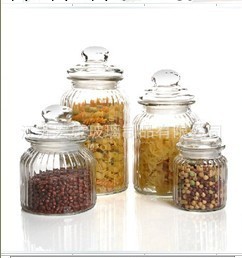 廚房密封儲物罐茶葉罐糖果罐調味罐子玻璃 少量可批工廠,批發,進口,代購