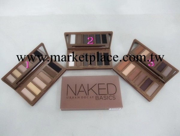 熱賣NAKED裸妝六色眼影基礎盤 3組色可選6色眼影批發・進口・工廠・代買・代購