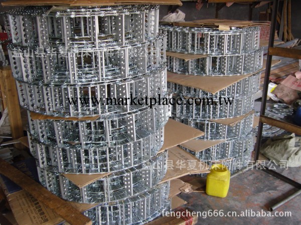 鹽山華夏專業鋼鋁、塑料、尼龍加強型拖鏈，型號齊全（可訂做）。工廠,批發,進口,代購