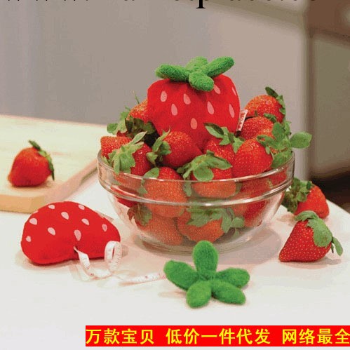 廠傢直銷 最低價 草莓趣味自動軟尺批發 各種款式一站批發工廠,批發,進口,代購
