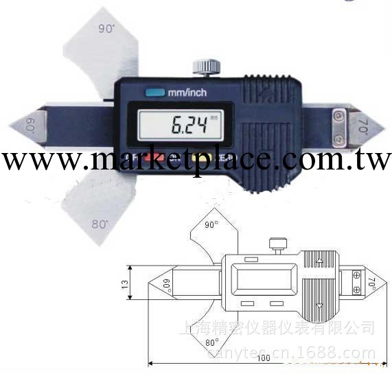 上海精密機器數顯焊縫尺0-20工廠,批發,進口,代購