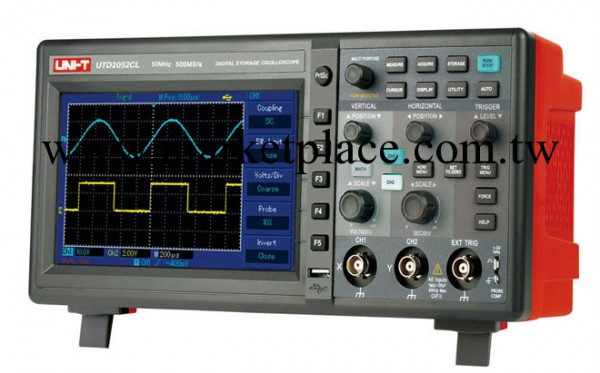 深圳代理優利德數字示波器UTD2052CL 50M 彩色UNI-T優利德示波器工廠,批發,進口,代購