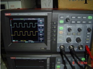 九成新：數字存儲示波器UTD2102C優利德100M彩色USB二手機器工廠,批發,進口,代購