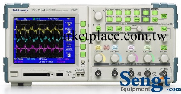 TPS2024  Tektronix隔離通道數字存儲示波器 200M工廠,批發,進口,代購