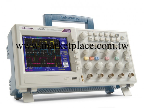 Tektronix/泰克數字存儲示波器TBS1104 4通道100MHz 1GS/s工廠,批發,進口,代購