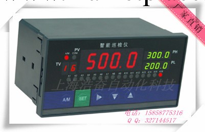 溫度巡檢機HWP-MD807-01-08-HL 8路巡檢機、PT100多路溫度顯示表工廠,批發,進口,代購