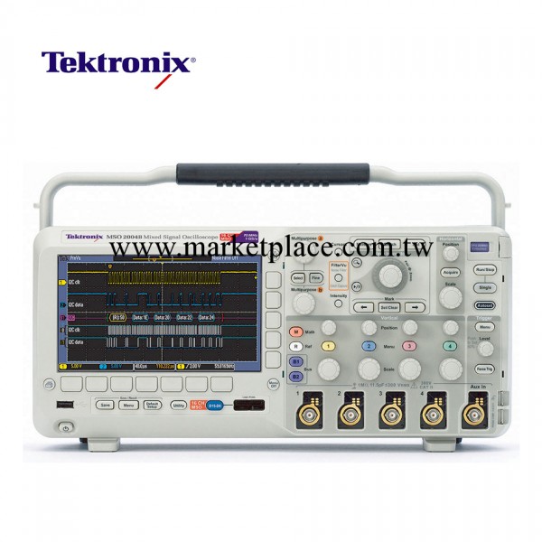 泰克/Tektronix混合信號示波器MSO2004B 4通道 70MHz 1GS/s工廠,批發,進口,代購