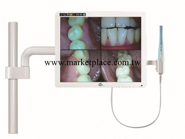 17寸顯示屏一體機內窺鏡含支架四分格帶存貯一體機工廠,批發,進口,代購