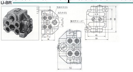 一級代理 現貨供應  日本IHI 沖床黃油分配器 U-6M工廠,批發,進口,代購